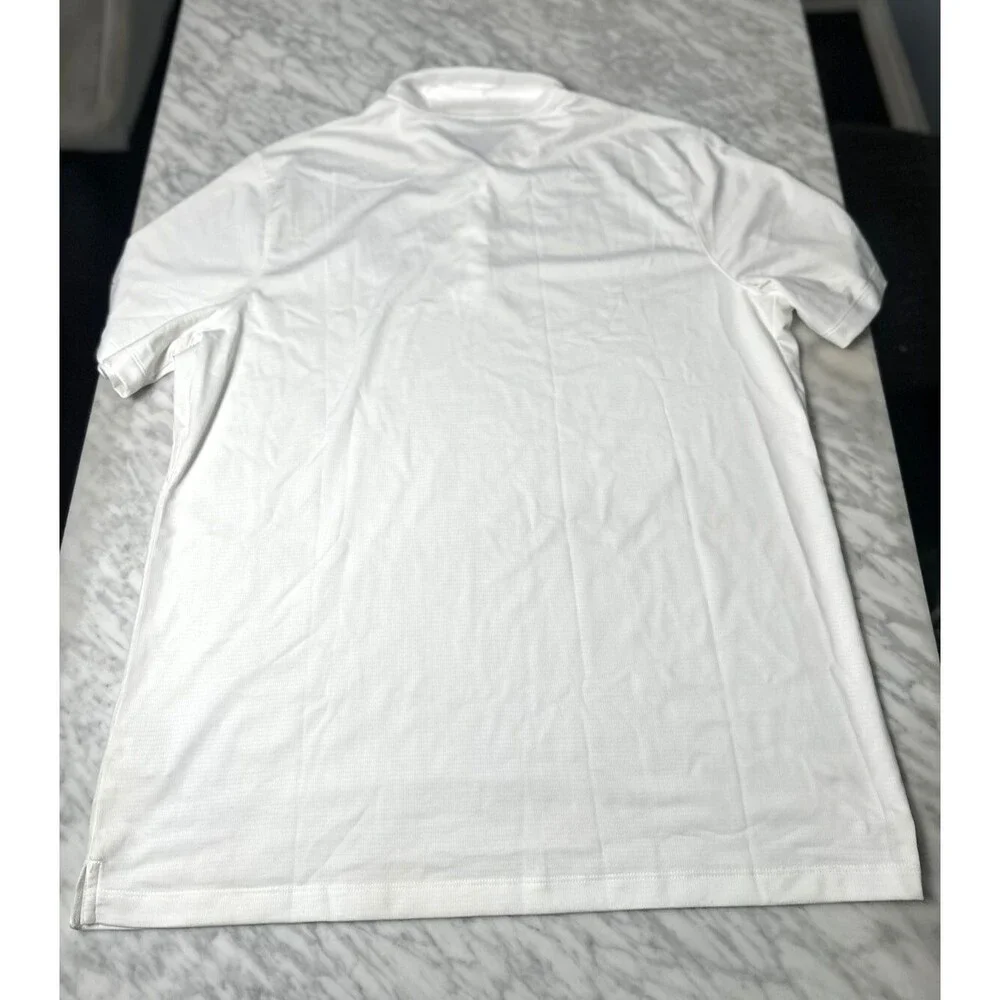 Nike NFL New Orleans Saints football White Polo Men's size XL NKNB-10A NEW